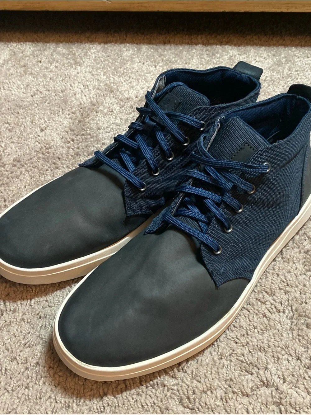 Timberland Navy and Black Men’s Chukka Boots men’s size 13